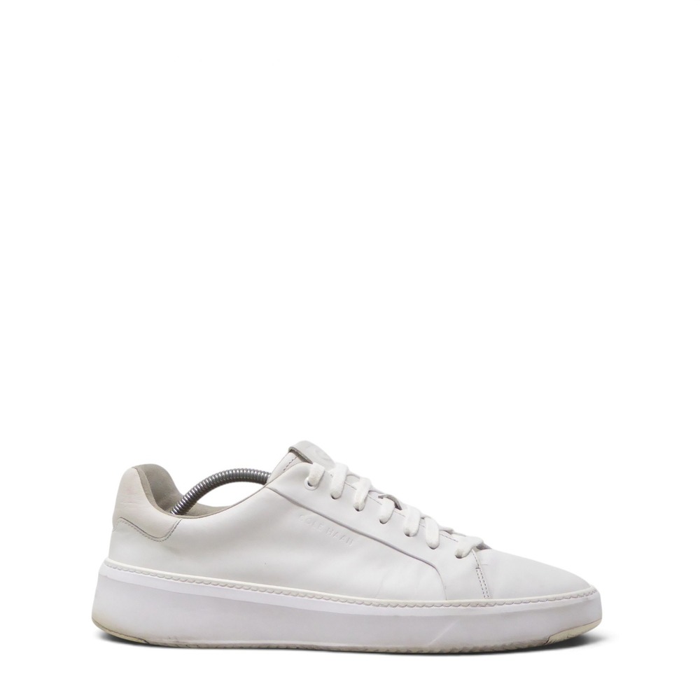Cole Haan Mens Grand Crosscourt Lace Up Sneakers White Leather 10.5M C35573